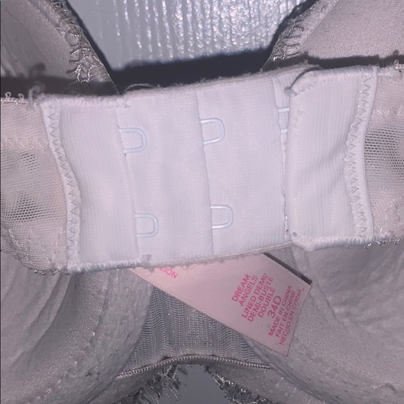 Vs dream angels lined Demi white crystals bra - Picture 4 of 8